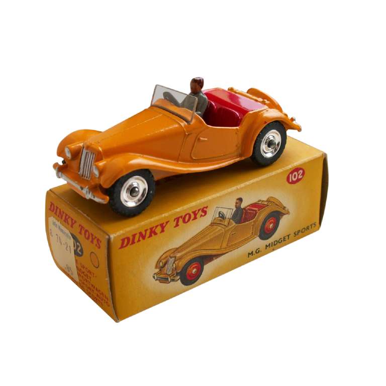 Dinky Toys 102 MG Midget Sports Car