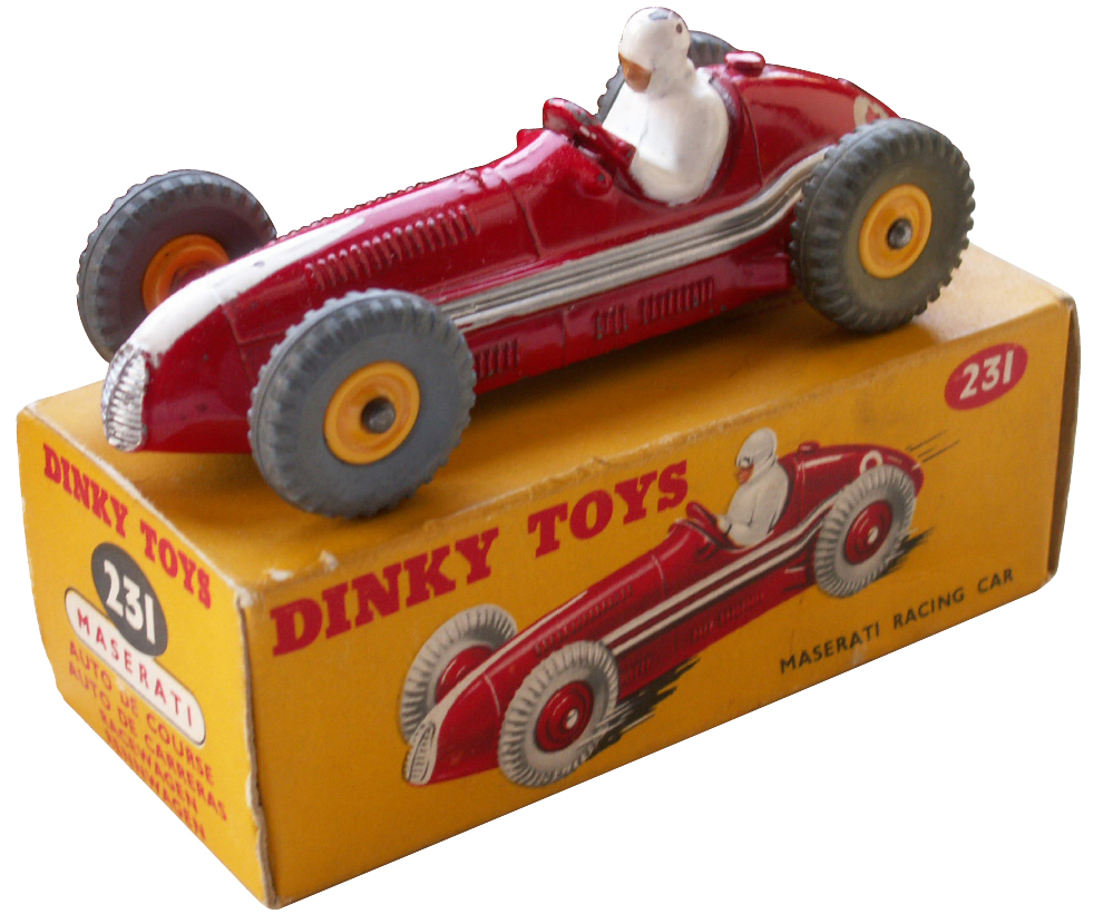 Dinky toys deals maserati 231
